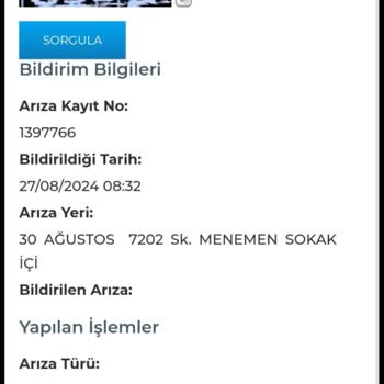 İzsu İçme Suyu Kaçağı