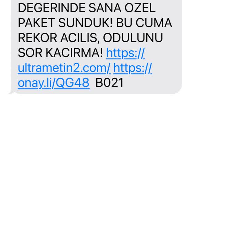 M.KOSULAN (SMS) M. Koşulan SMS