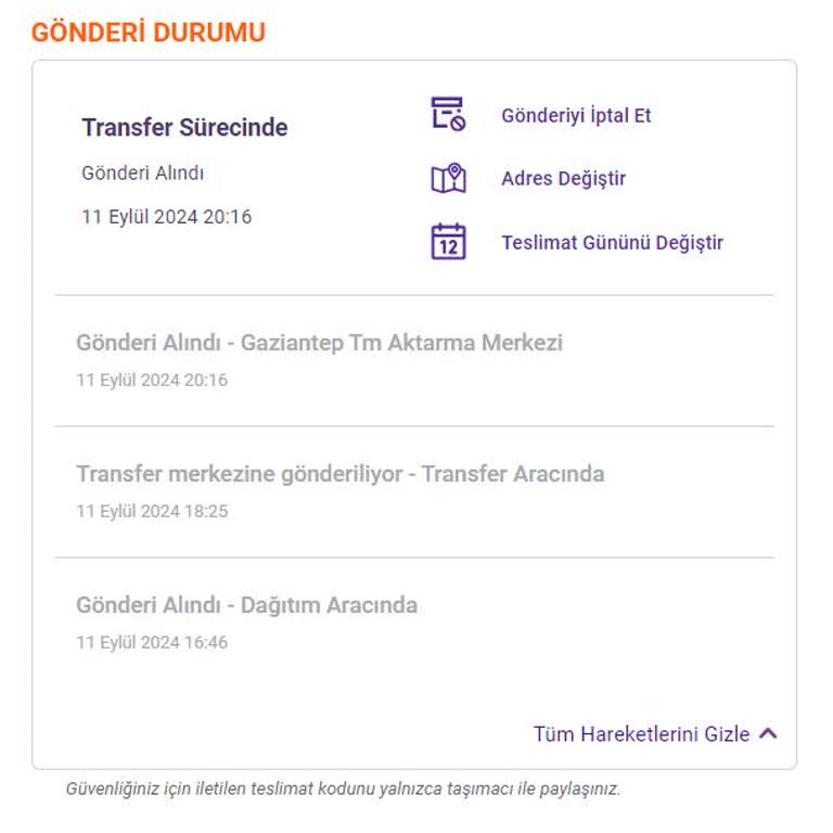 Hepsijet Kargom 2 Gündür Hareketsiz Şekilde Bekletiliyor
