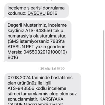 Atasun Optik Rayban Güneş Gözlüğü Polarize Lens Kusuru