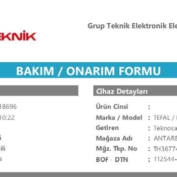 Tefal Robot Süpürge İade