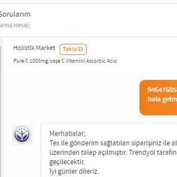 Trendyol Siparişim Teslim Edilmedi Ve Müşteri Hizmetleri Yetersiz