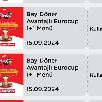 Daha Daha Baydöner Kampanyasından Faydalanamadık
