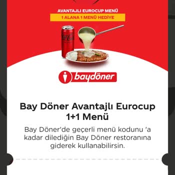Daha Daha Baydöner Kampanyasından Faydalanamadık