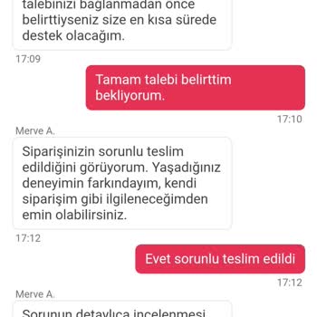 Yemek Sepeti Yemeğe Kola Dökülmüş Ücret İadesi Yapılmıyor.