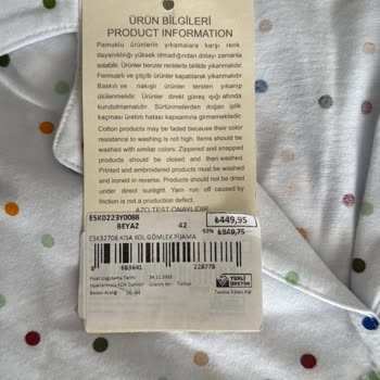 Dagi Kusurlu Ürün Sattı