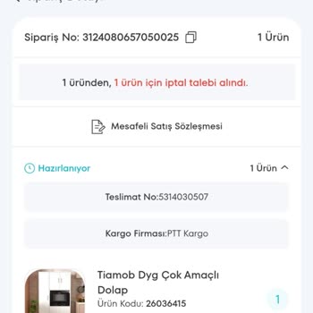A101 Ve Tiamob Firmasının Mağdur Etmesi Ürün Sipariş Etmeyin