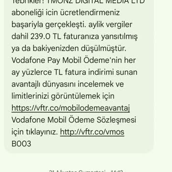 Yetkisiz Abonelikler ve Haksız Ücretler