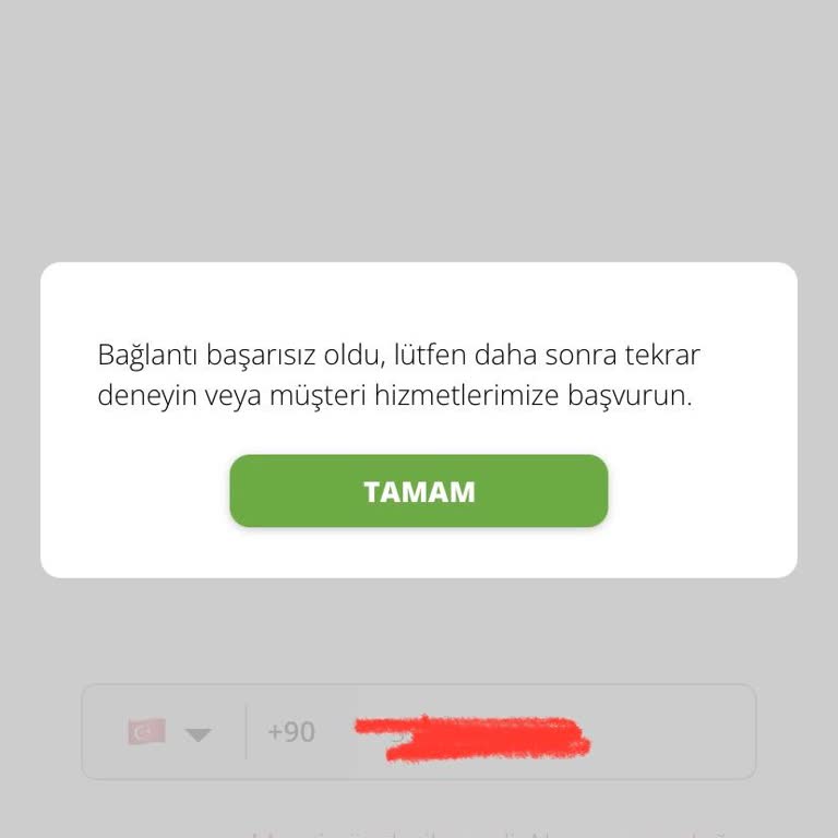 Bonveno Mobil Uygulama Çalışmıyor
