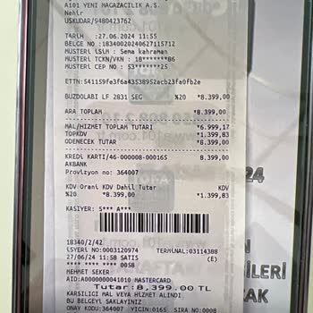 SEG Marka Buzdolabımın Değişimini En