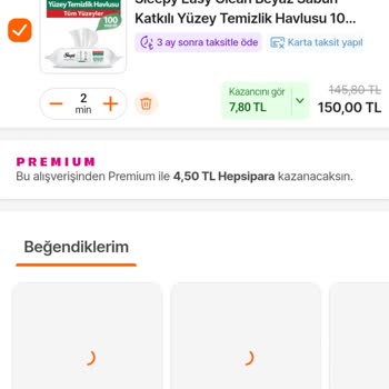 Hepsiburada İkili Alımda Fiyat Yükselmesi