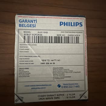 PHILIPS Ev Aletleri Philips 3000 Serisi Lazer Sorunu