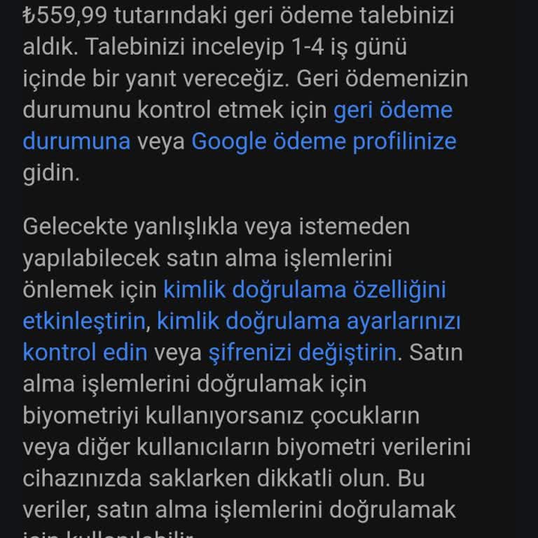 Google Play Store Bilgim Dışında Para Çekti