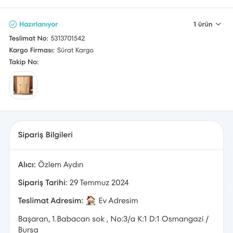 A101 Tarafından En Geç 30 Günde Kargoya Verilecek Denen Ürün