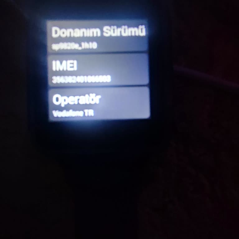 TCL Telefon TCL Giyilebilir Saat Pişmanlığı