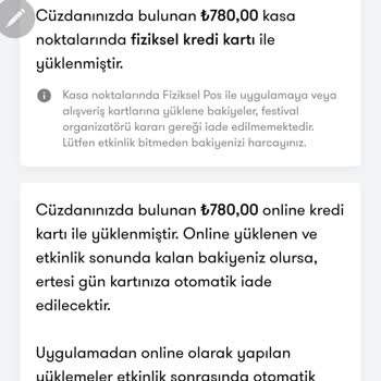 İstanbul Kültür Sanat Vakfı Bozcada Caz Festivali İade Edilmeyen Ödeme