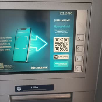 Halkbank ATM Paraya El Koydu...