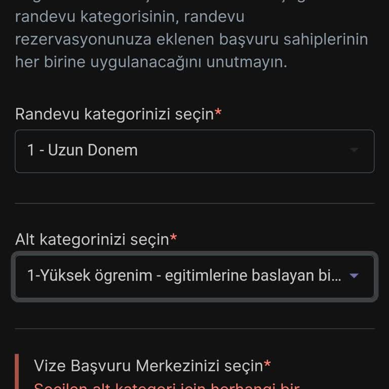 VFS Global Polonya Vizesine Randevu Alma Problemi