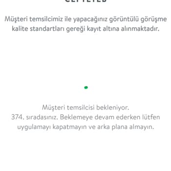 CepteTeb Uygulamasında Görüntülü Görüşme Problemi