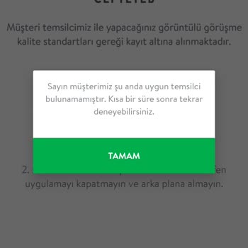 CepteTeb Uygulamasında Görüntülü Görüşme Problemi