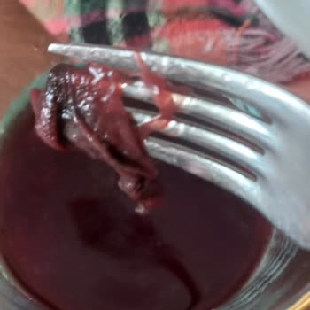 Aroma Meyve Suları Aroma Markalı Vişne Suyunun İçinden Yabancı Madde Çıktı