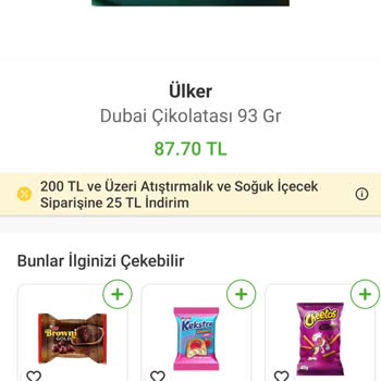 Trendyol Ve Ülker Dubai Çikolatası