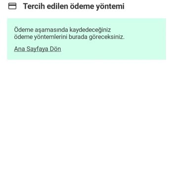 Yemeksepeti Ödeme Yönteminde Oluşan Sorun
