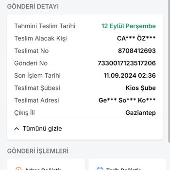 Trendyol Express Kargo Süresinin Beklenenden Uzun Olması
