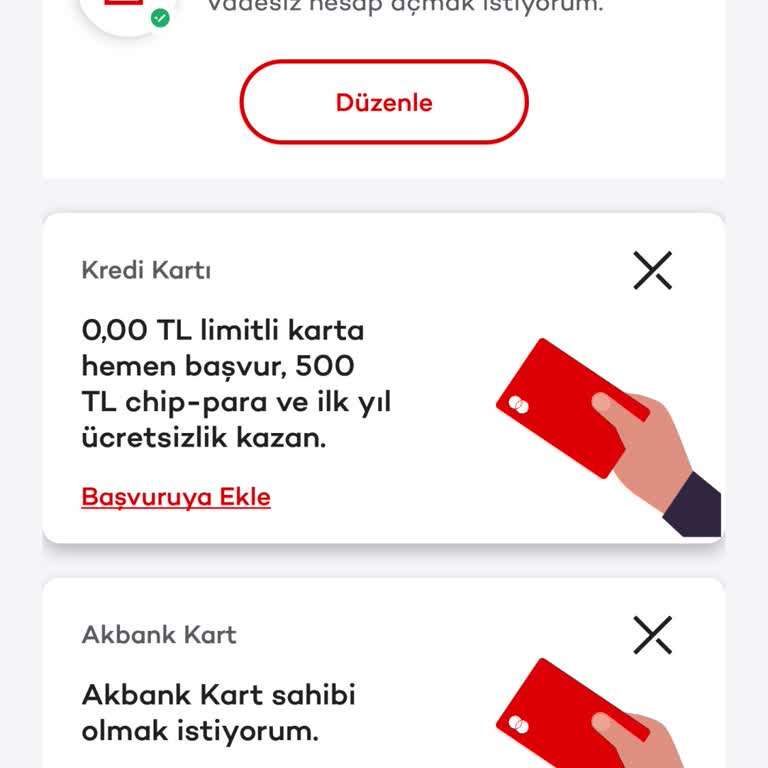 Akbank Kredi Kartı Başvurusu 500 TL Chip Para Kazanma Sözünü Tutmadı