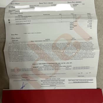 İder Mobilya Ürün Teslim Edilmemesi