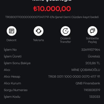Sahibinden Gemi İş İlanı