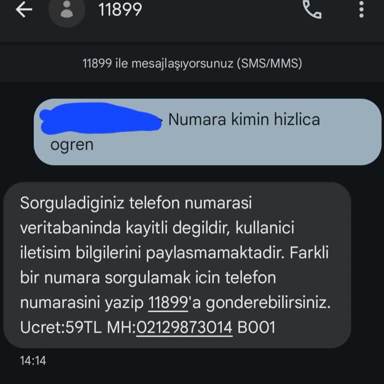 11899 Bilinmeyen Numara Servisi: Ücret Kesintisi Ve Bilgi Eksikliği