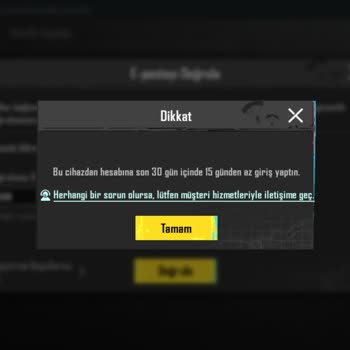 PUBG Mobil 15 Gün Sorunu