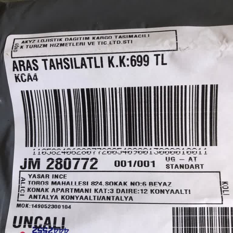 Aras Kargo Yanlış Ürün Gönderimi Ve İletişim Sorunu