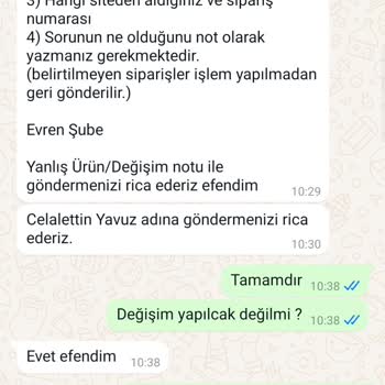 Assur Güler E-ticaret Sorumsuz Firma. Yanlış Ürün.