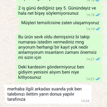 Assur Güler E-ticaret Sorumsuz Firma. Yanlış Ürün.