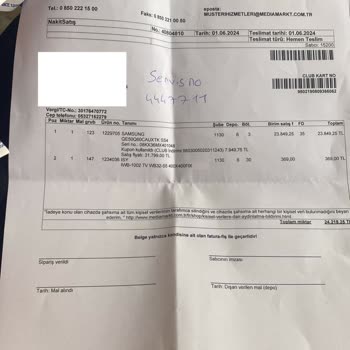 Samsung Media Markt Bozuk Televizyon Sorunu