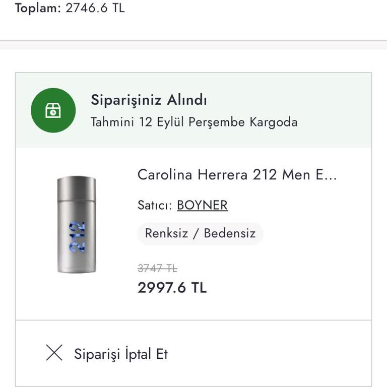 Boyner Sipariş Tedarik Ve Teslim Sorunu