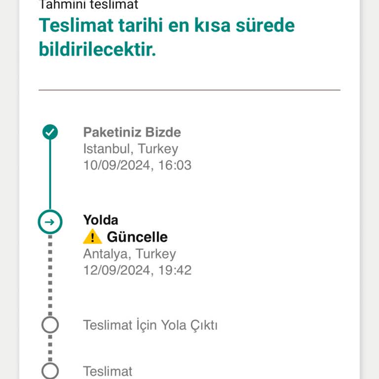 UPS Türkiye Pandora Siparişimde Kargo Sorunu Yaşadım