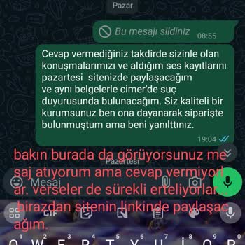 Homefesto İade Ücretinin Gecikmesi Ve Yanlış Ürün Teslimatı Sorunu