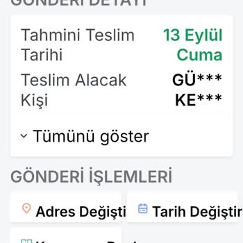 Trendyol Express Kargo Dağıtım Sorumsuzluğu