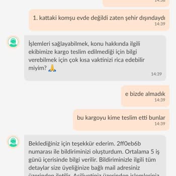 Dolap Ve Aras Kargo Teslim Edilmeyen Kargomu Etmiş Gibi Gösteriyor