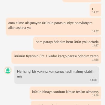 Aras Kargo Ve Dolap Teslim Edilmeyen Kargomu Etmiş Gibi Gösteriyor