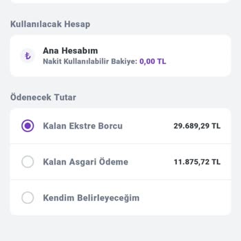 Hadi - TOMBANK Hadi Kartım Kapandı Borcumu Ödeyemiyorum.