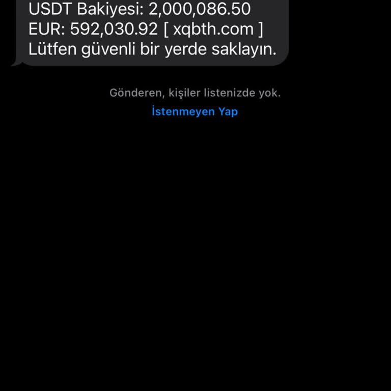 Usdtzad.com Yanlış Mesaj Gönderimi Ve Kişisel Bilgi Güvenliği Endişesi