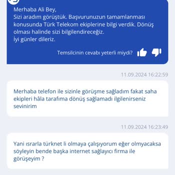 TurkNet Eve İnternet Bağlamaya Gelmiyor.