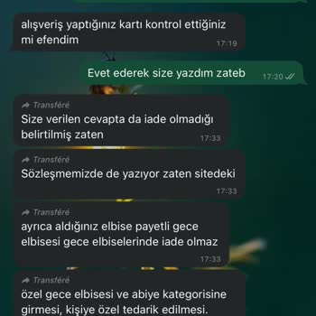 Deep Atelier İade Sürecinde Mağduriyet Ve Bilgilendirme Eksikliği