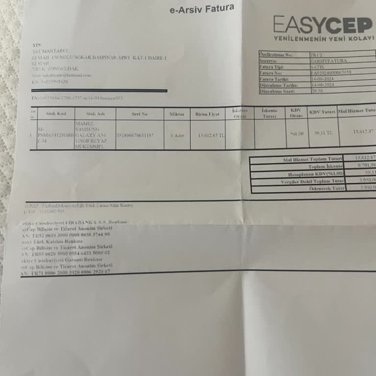 EasyCep Den Telefon Aldım Sürekli Bozuk