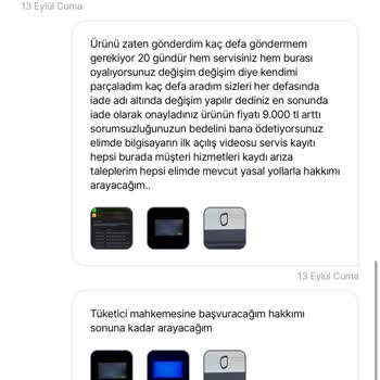 Hepsiburada Monster Tulpar T7 V20.8 Modelinde Yaşanan Sorunlar Ve İade Süreci