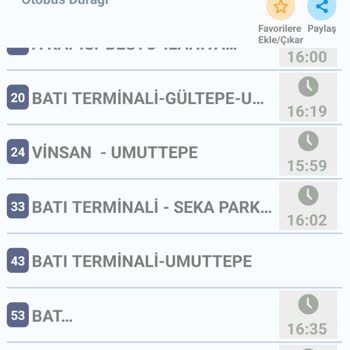 Kocaeli Büyükşehir Belediyesi 53 Numaralı Otobüs
